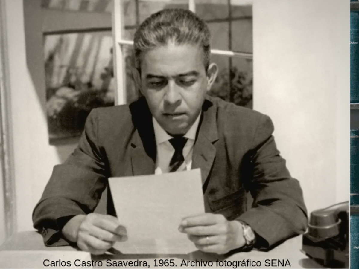 Carlos Castro Saavedra; el poeta de la paz