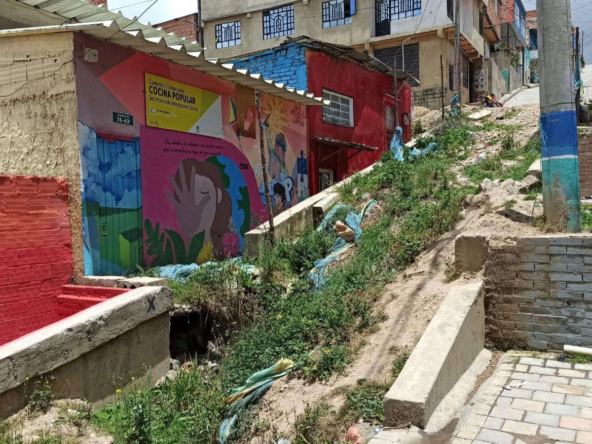 abandono de obras viales ciudad bolivar