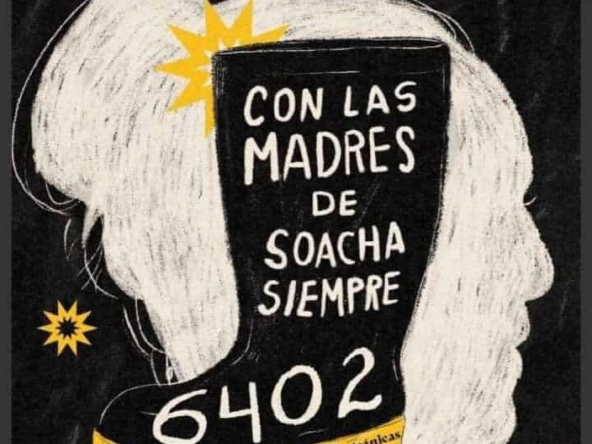 Botas intervenidas de manera artística por las madres víctimas de Soacha