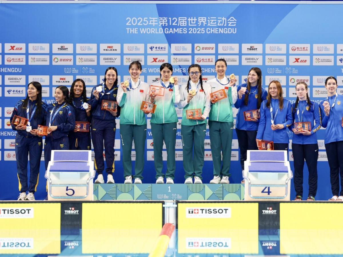 Colombia gana seis medallas en los Juegos Mundiales de Chengdu, China: todas en actividades subacuáticas
