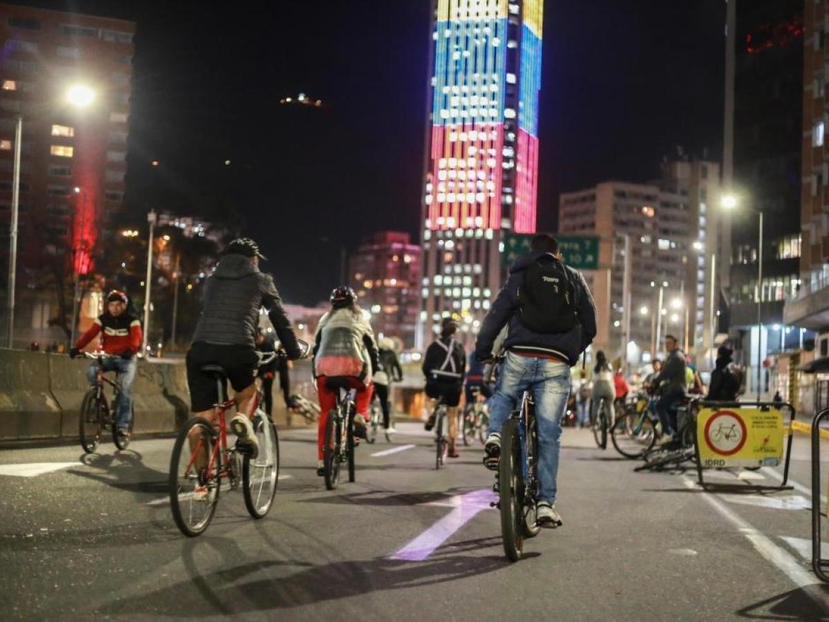 Ciclovía nocturna en Bogotá: rutas, horarios y recorridos
