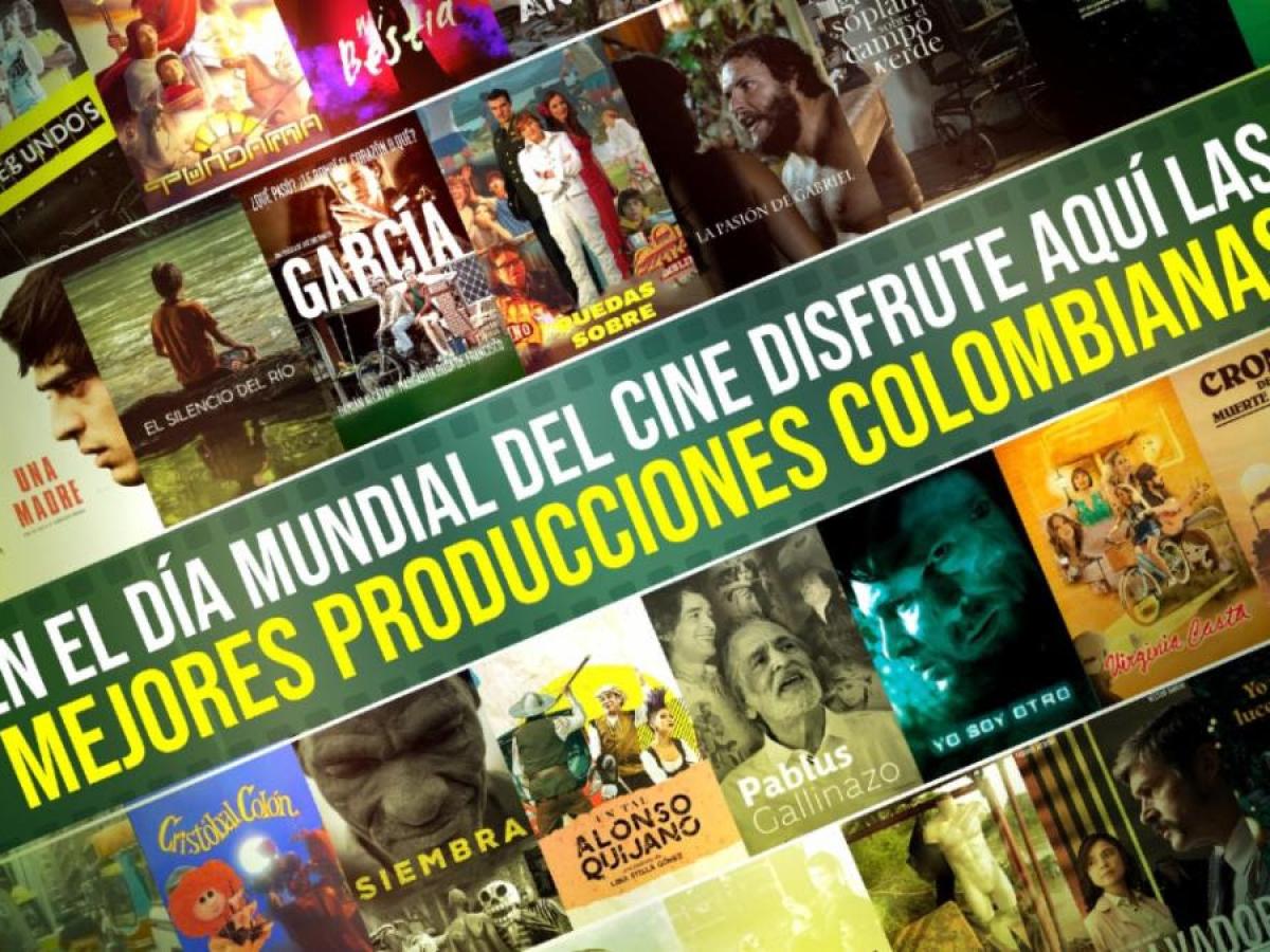 Dia mundial del cine en Señal Colombia y RTVCPlay