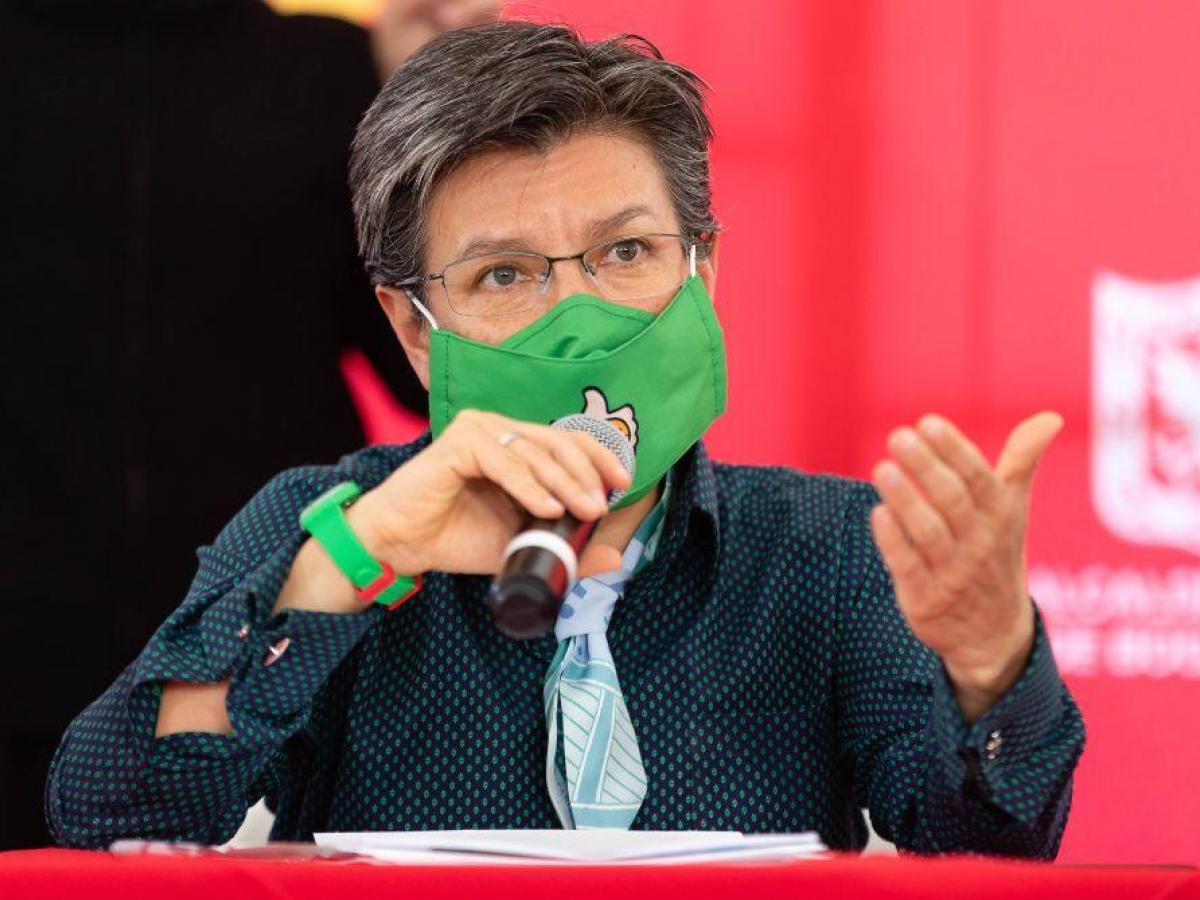 Claudia López, alcaldesa de Bogotá