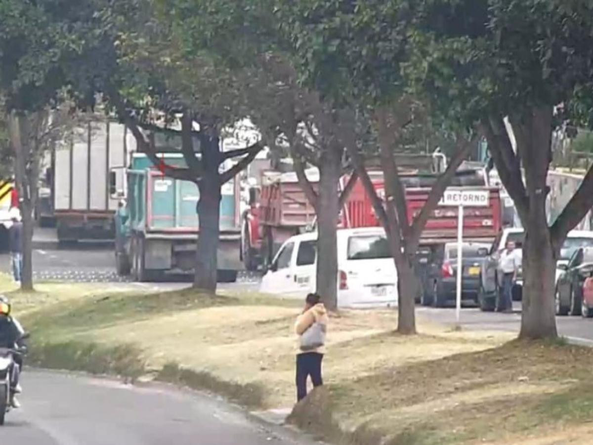 Paro camioneros Bogotá-Cundinamarca: afectaciones viales y movilidad 