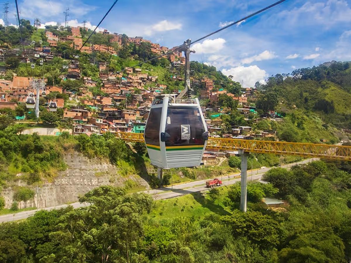 Accidente en Medellín en Metrocable