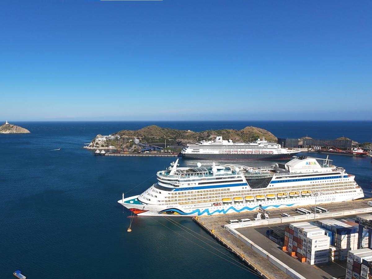 Cruceros llegan a Santa Marta