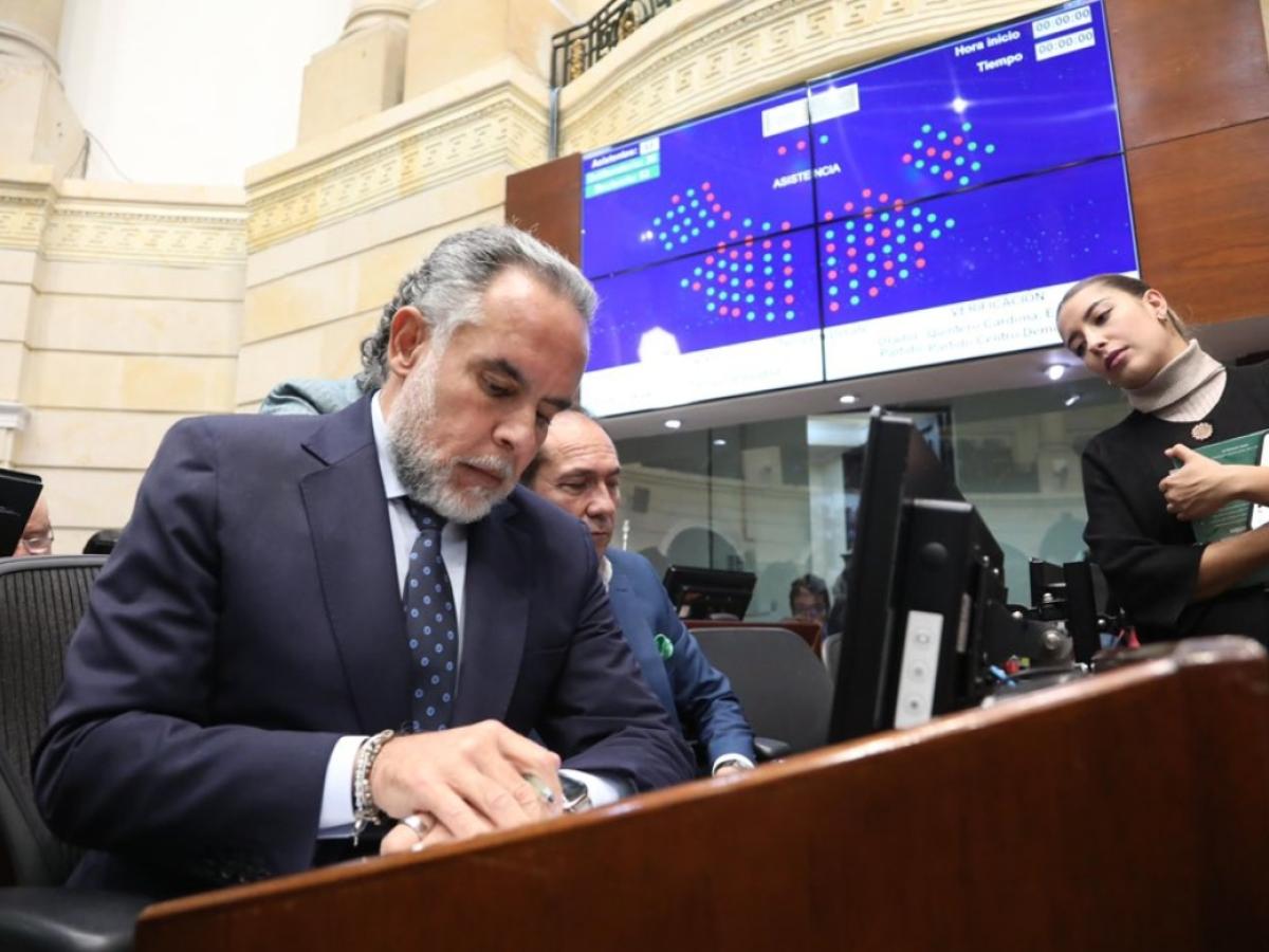 Ministro Benedetti denunció votos en consulta popular