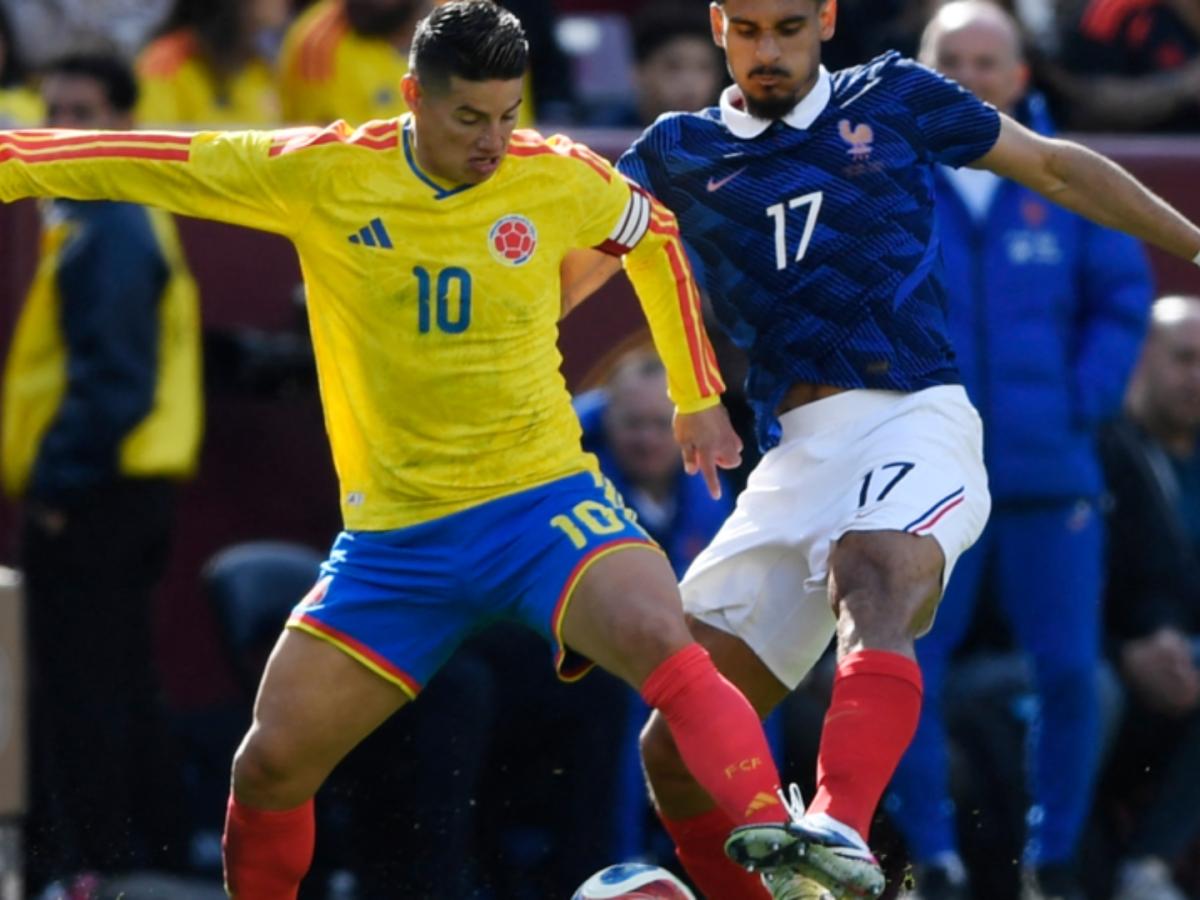 Colombia pierde ante Croacia y Francia y preocupa su nivel