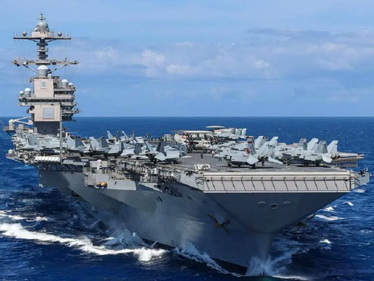 EE. UU. despliega el USS Gerald Ford en el Caribe