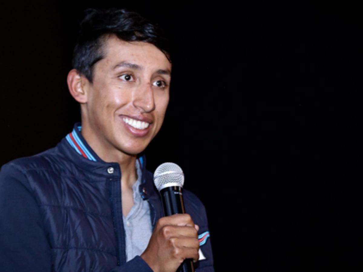 Egan Bernal regresó a competencias en el Tour de Dinamarca