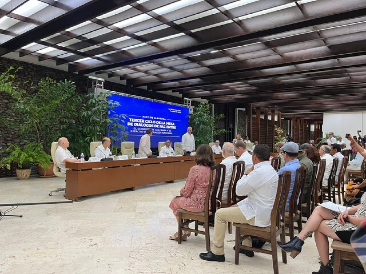 Cuarto ciclo de diálogos de paz ELN-Gobierno comienza en Caracas