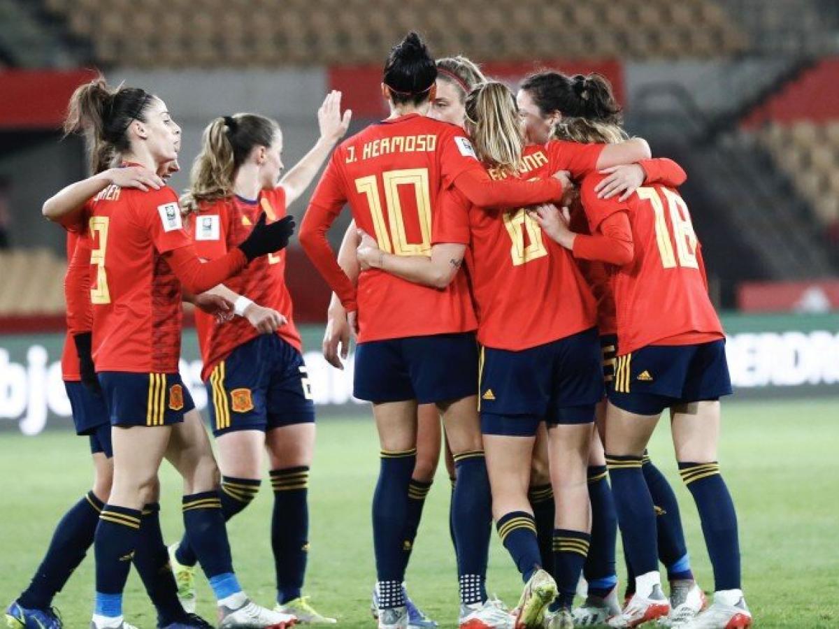 Selección española femenina.