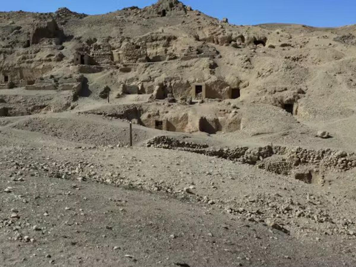 ¿Elegían los antiguos egipcios el lugar para construir su tumba?