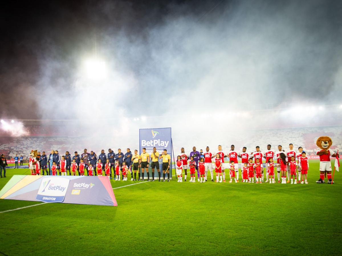 Empate entre Santa Fe y Medellín en la ida de la final del fútbol colombiano
