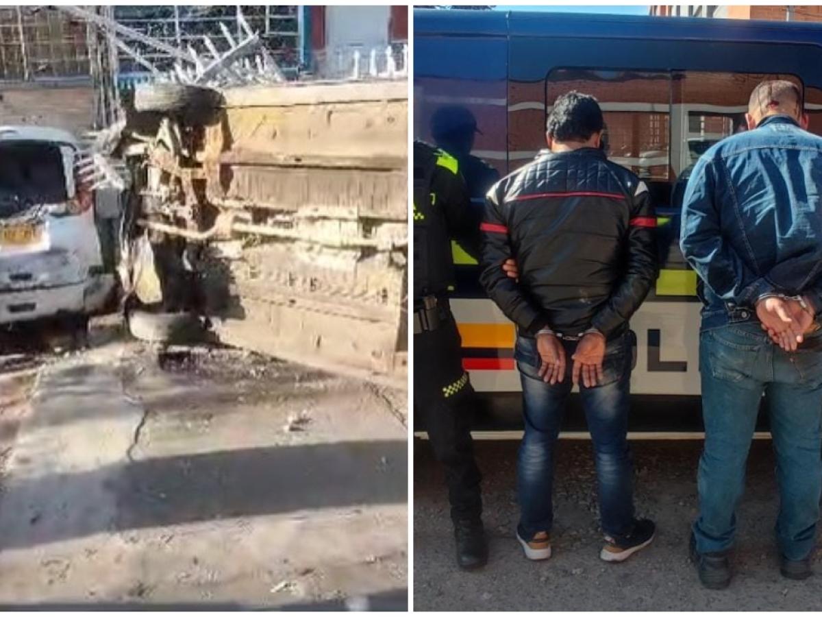 Frustran robo cajero Bogotá