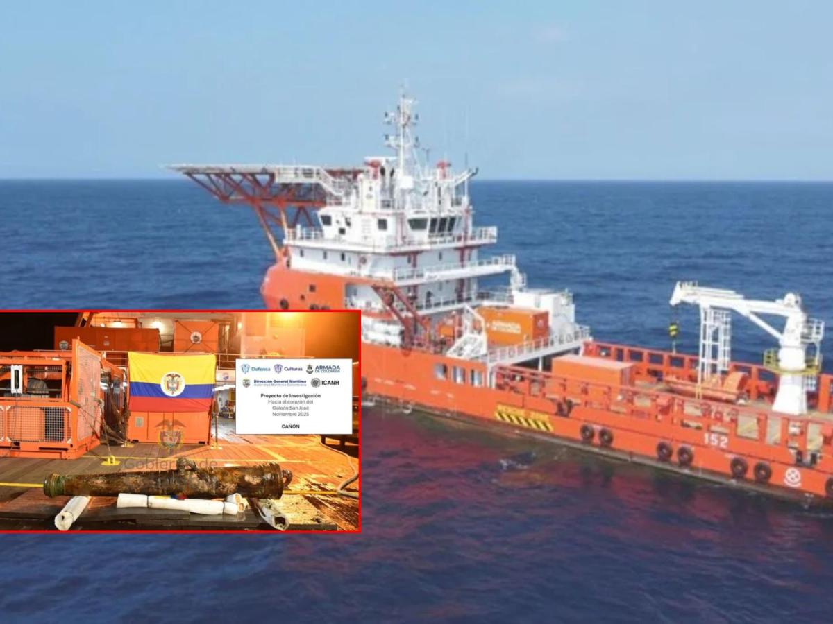 Galeón San José: revelan nuevos objetos recuperados