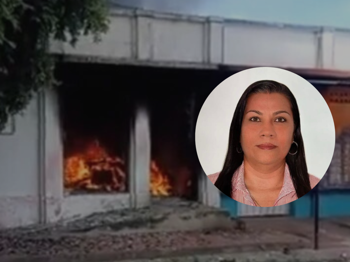 Registradora de Gamarra muere en incendio tras protestas por revocatoria de candidato