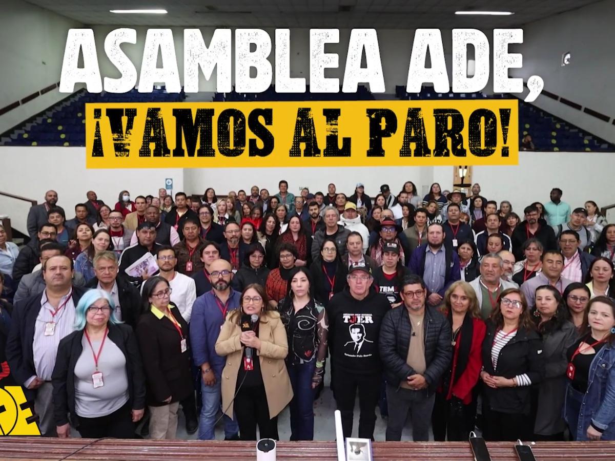 Movilizaciones ADE en Bogotá 24 de abril: puntos de concentración, razones