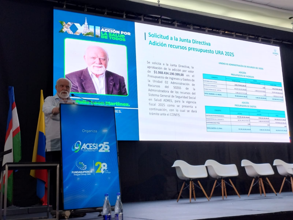Gobierno aumenta giros directos a clínicas y hospitales de 2 a 6 billones mensuales