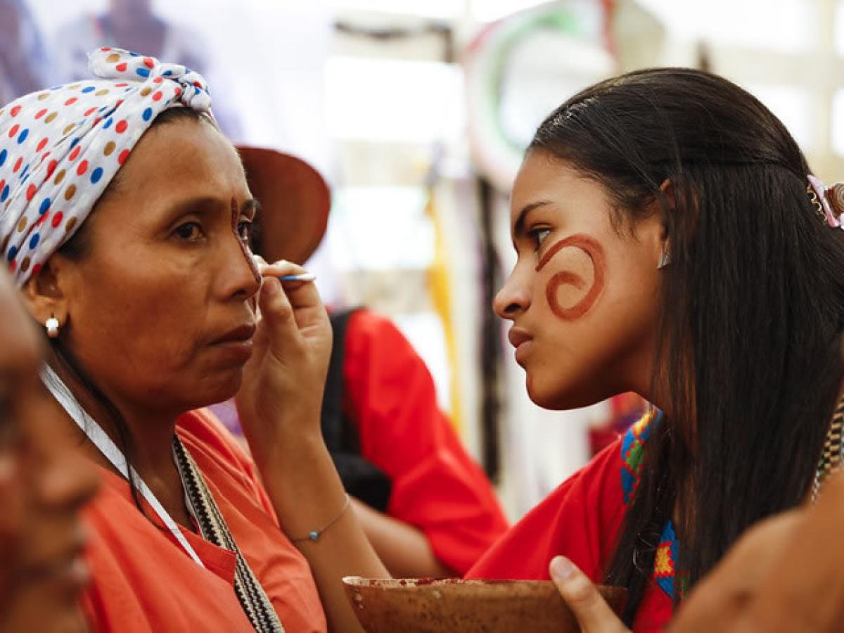 Primer Encuentro de Pueblos Originarios indígenas: programación cultural en Bogotá