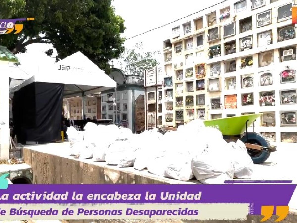 Intervención forense se realizó en el Cementerio Central de Cúcuta 