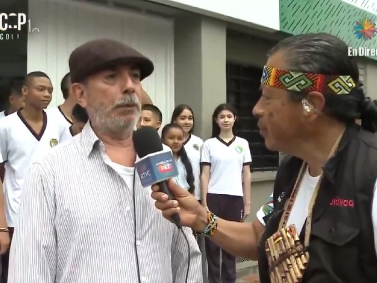 Germa Tabarquino, egresado de la institución Joaquín de Cayzedo y Cuero.