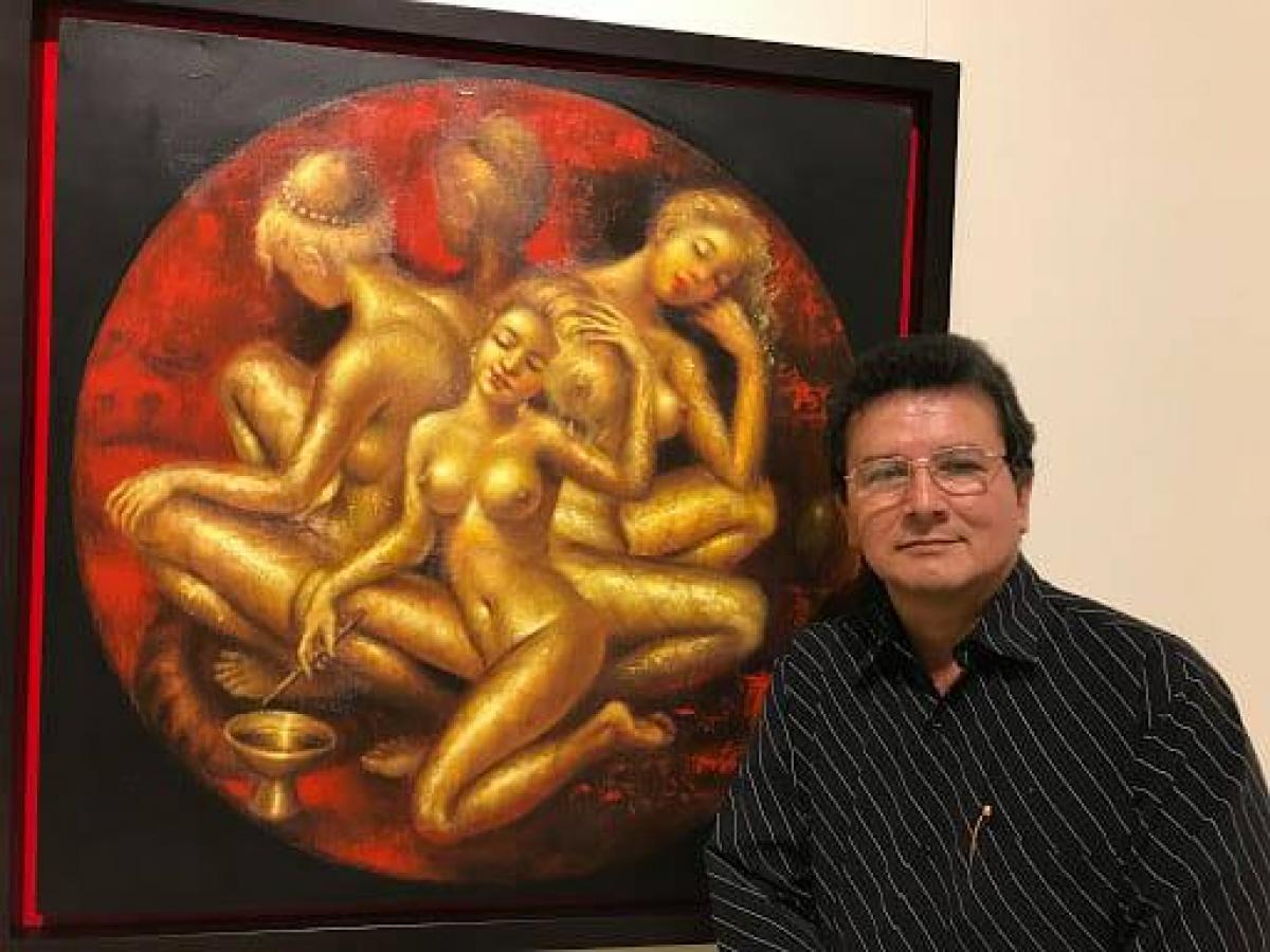  José Ramón Tarazona, pintor santandereano