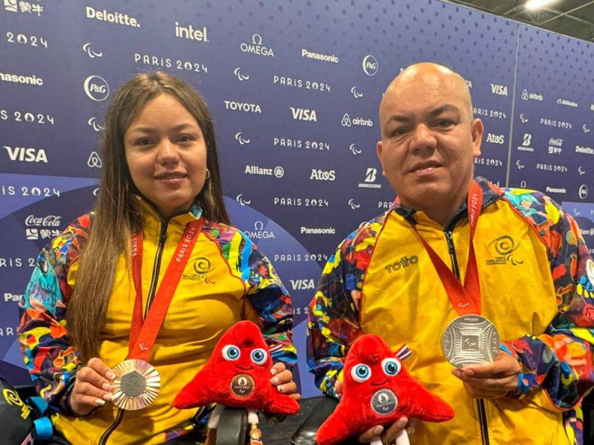 ¡Colombia suma su quinta medalla de oro en los Paralímpicos 2024!