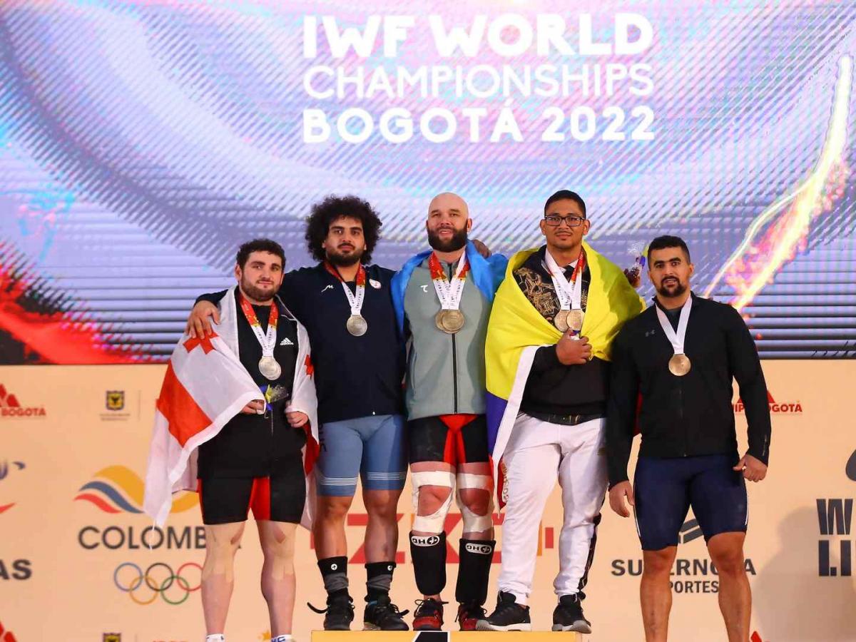 Colombia terminó tercera en el Mundial de Levantamiento de Pesas 