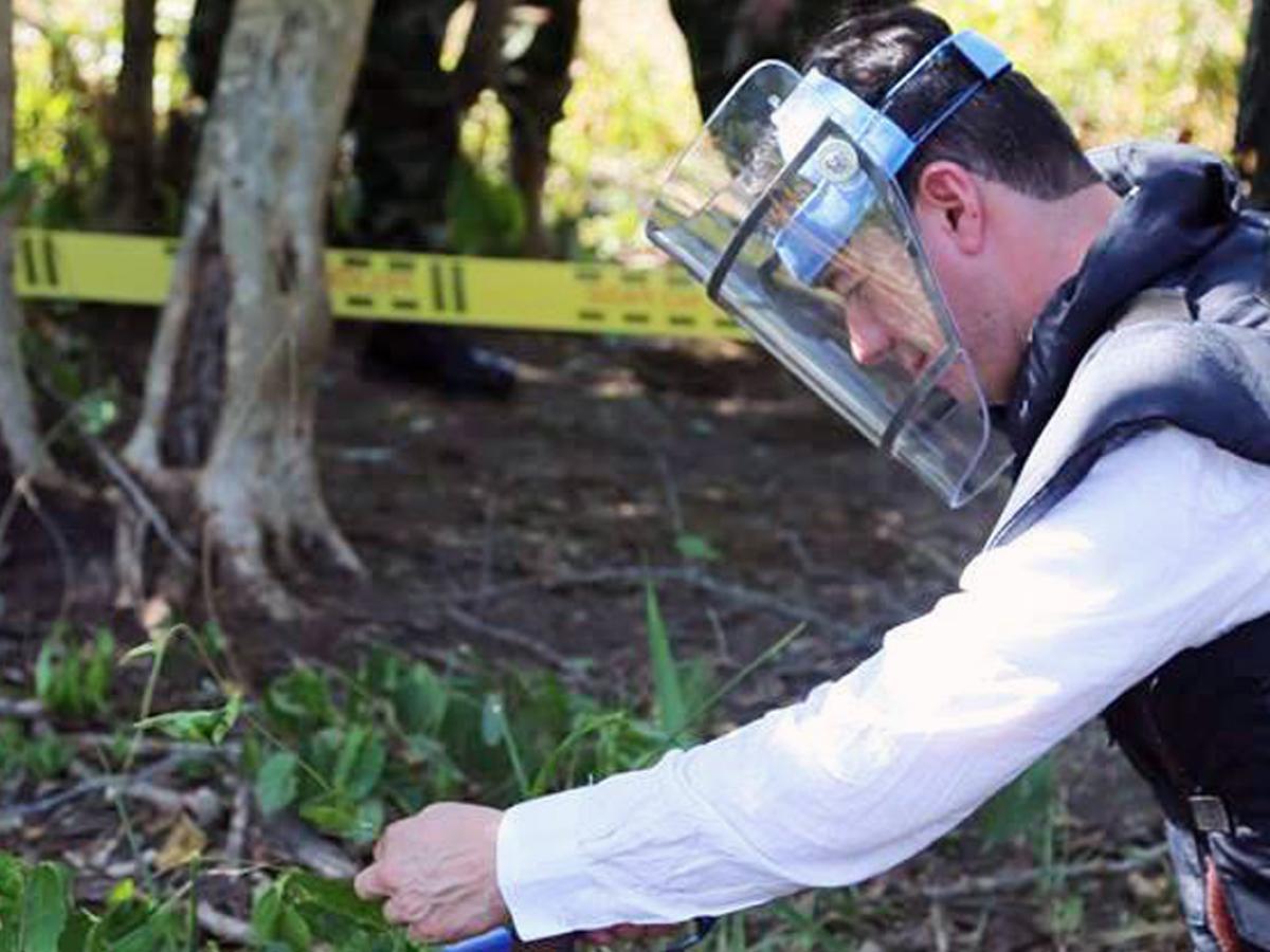 Más de 260 municipios libres de sospecha de minas antipersonal