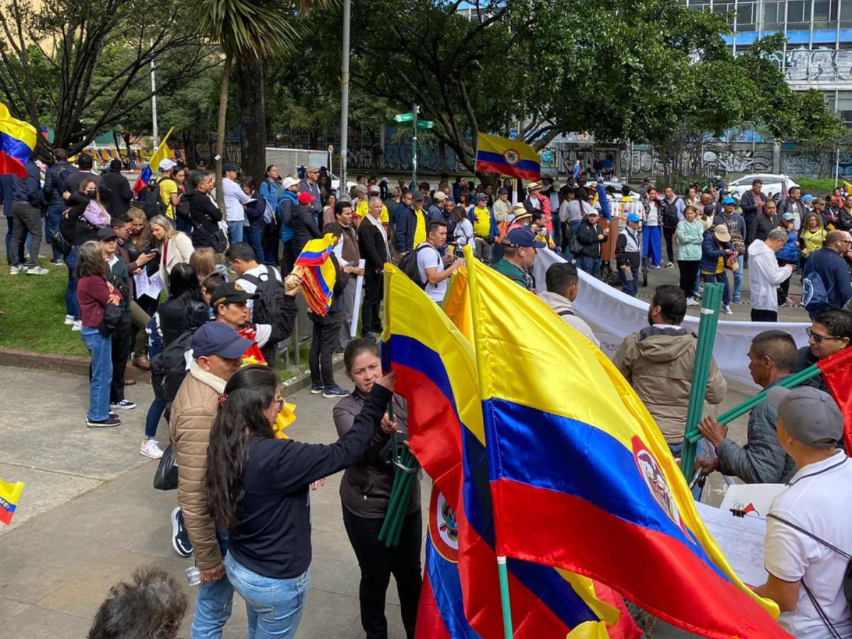 Marchas de la oposición este 21 de abril en Colombia