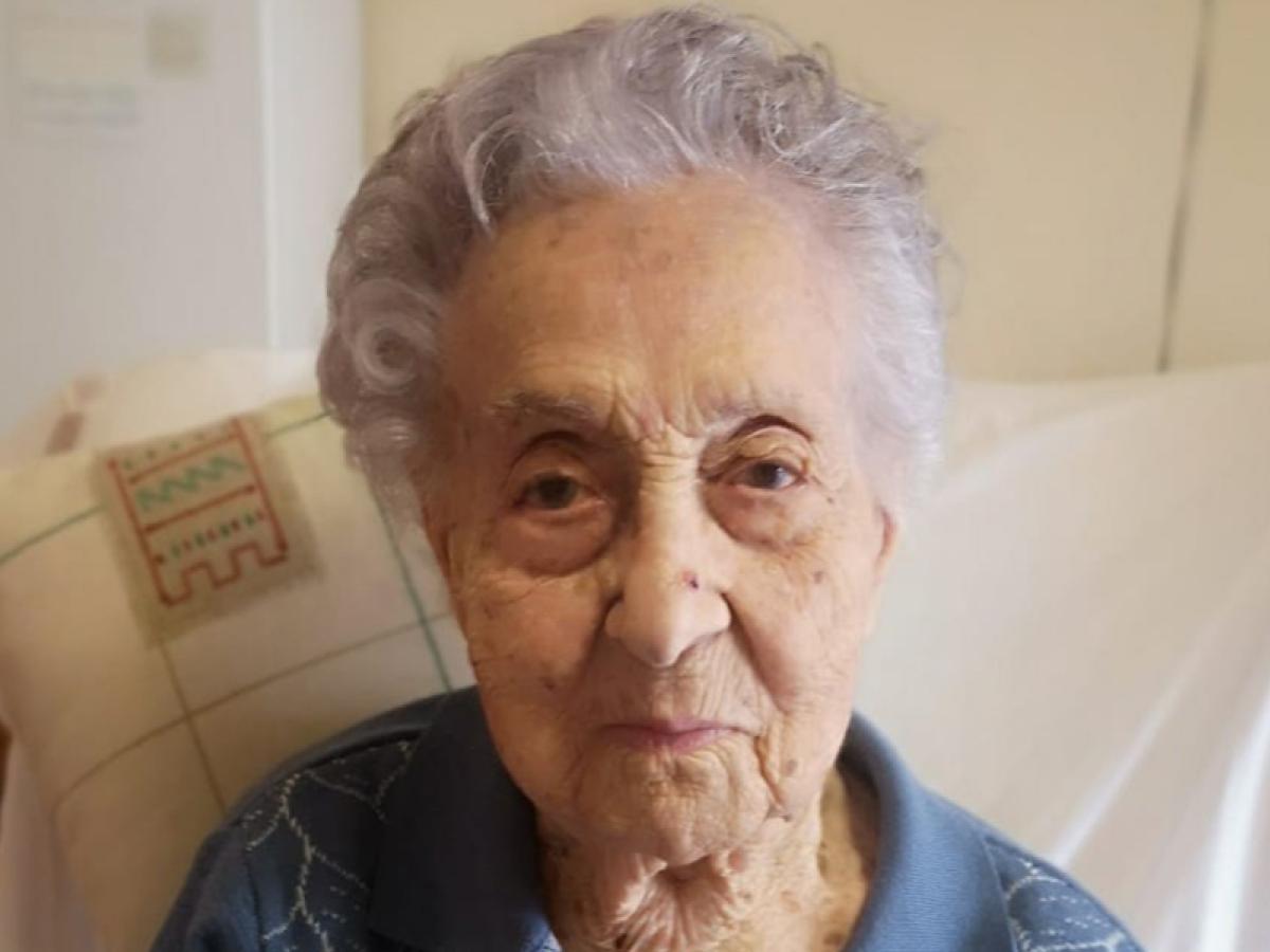 Falleció María Branyas, la mujer más vieja del mundo a los 117 años en España