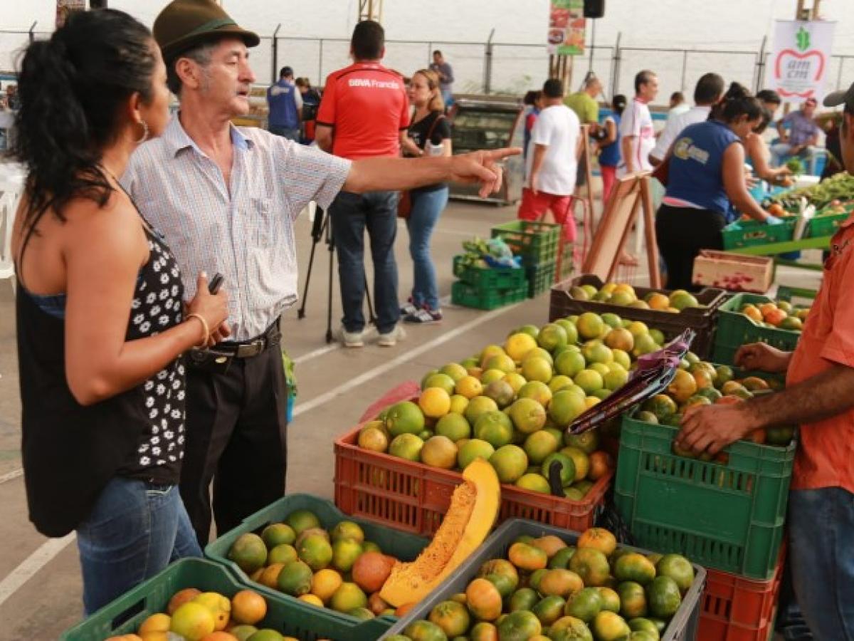 Mercado campesino regional en Villavicencio: apoyo a las víctimas de Quetame