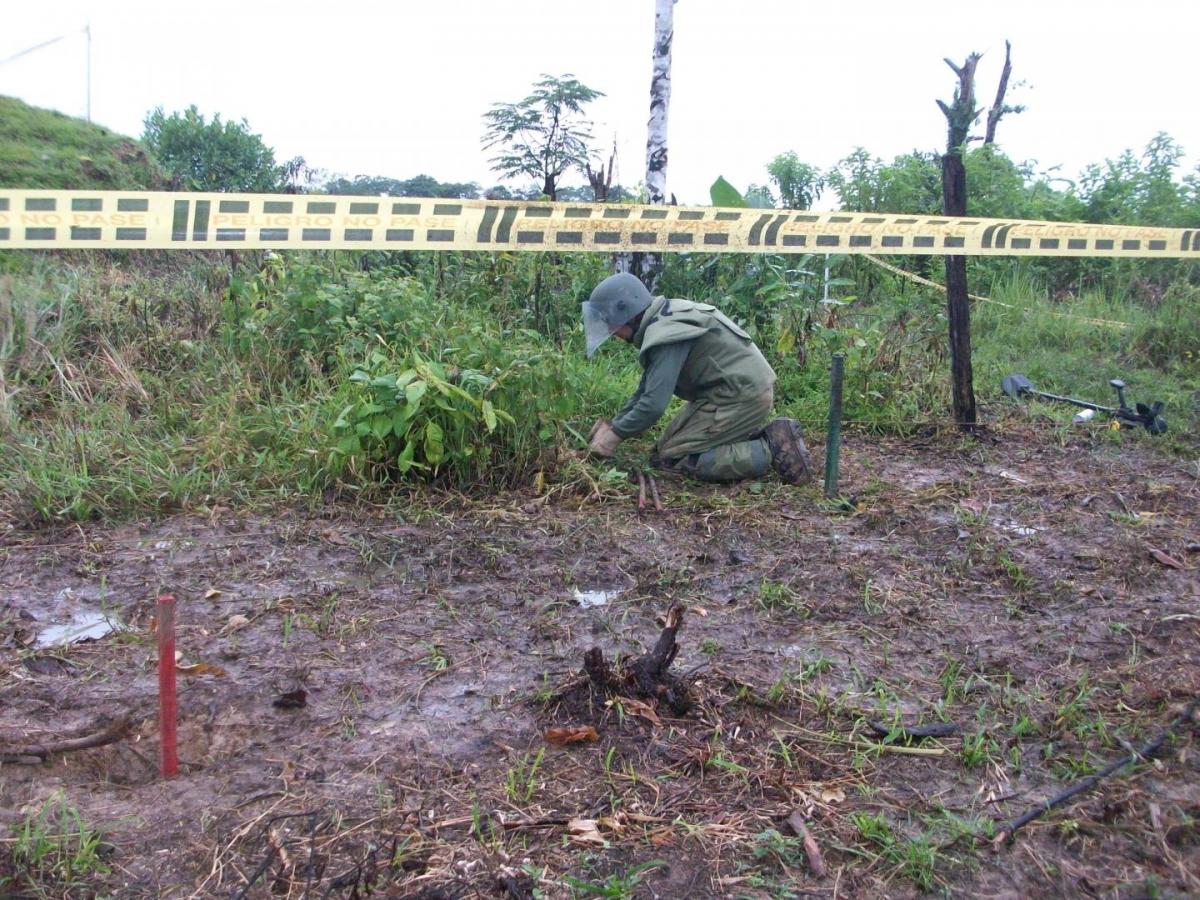 Minas antipersonales en Chocó
