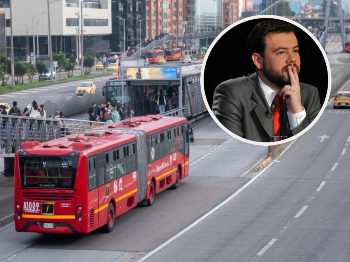 Inseguridad en Bogotá. / Fotos: Transmilenio y AFP.
