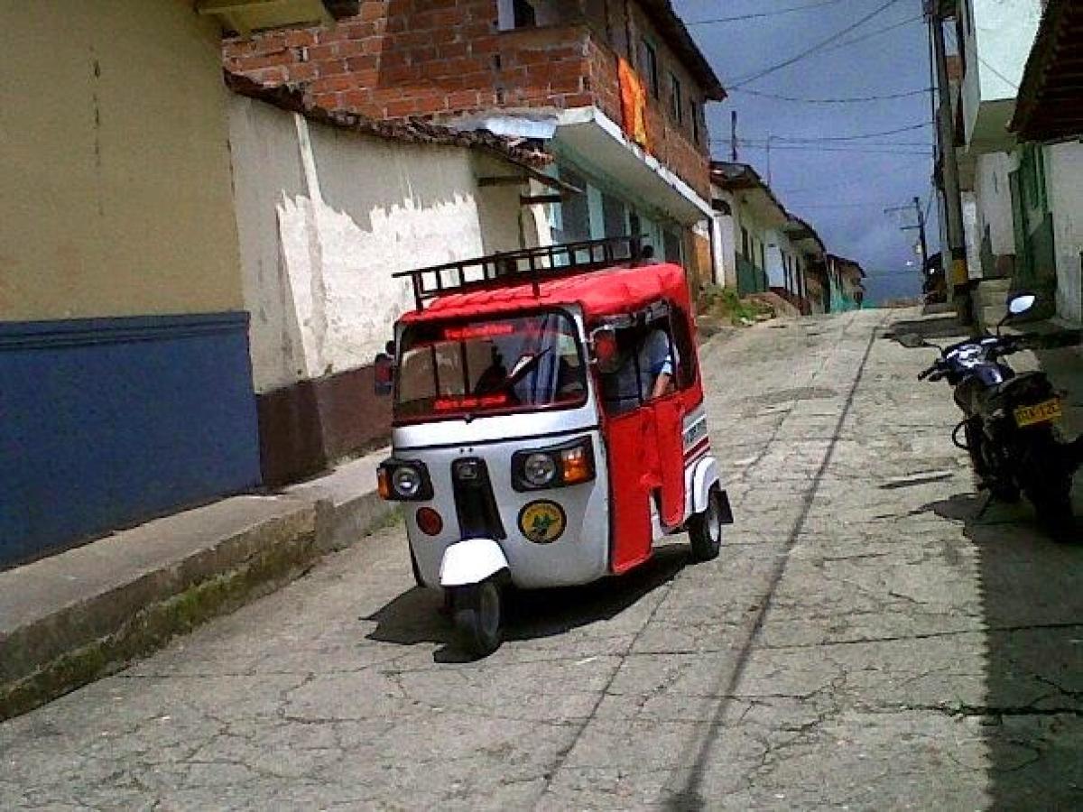 Motocarros en Ituango, así funciona la movilidad en la región 