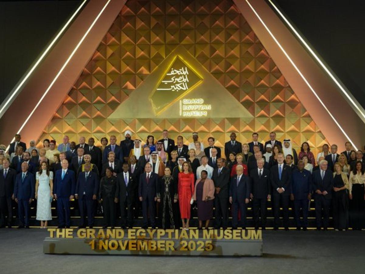 Gustavo Petro en Egipto:  inauguración Gran Museo Egipcio en El Cairo