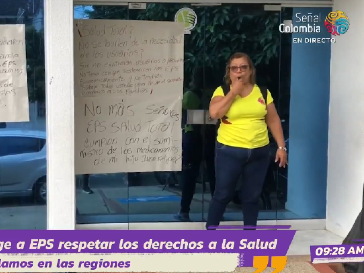  Nubia Alonso, mujer que ayuda a las familias con trámites ante EPS