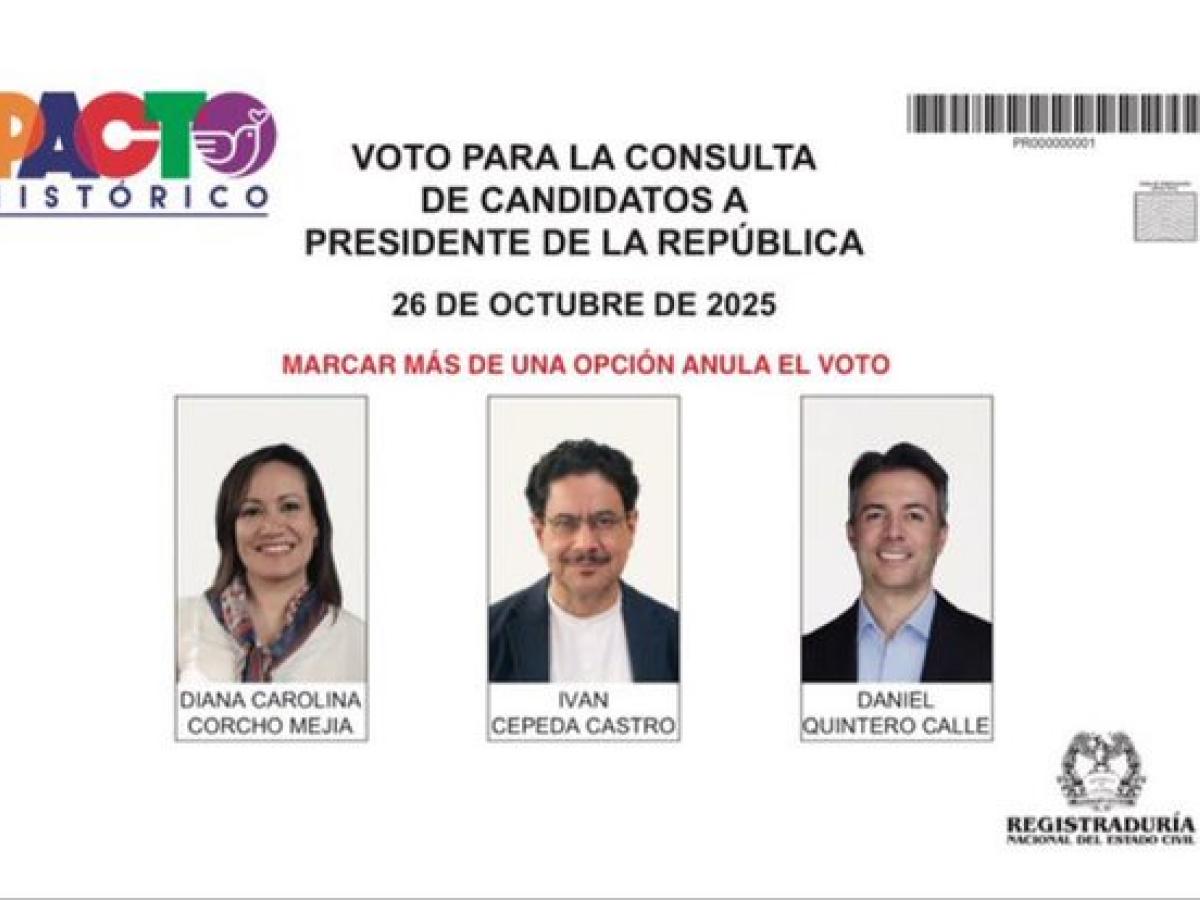 Registraduría niega reimpresión de tarjetones para consulta presidencial