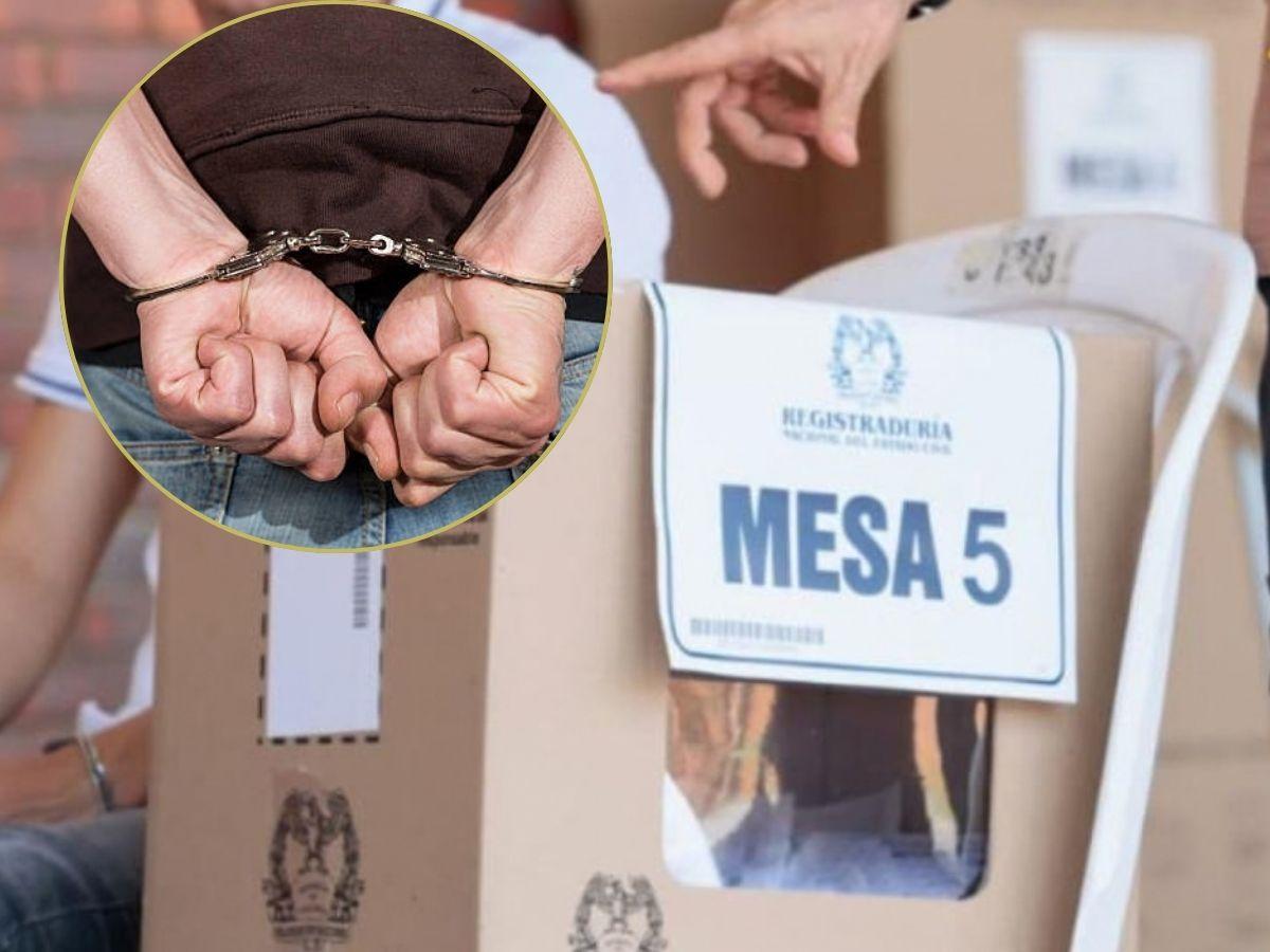 Fiscalía captura candidatos al Congreso