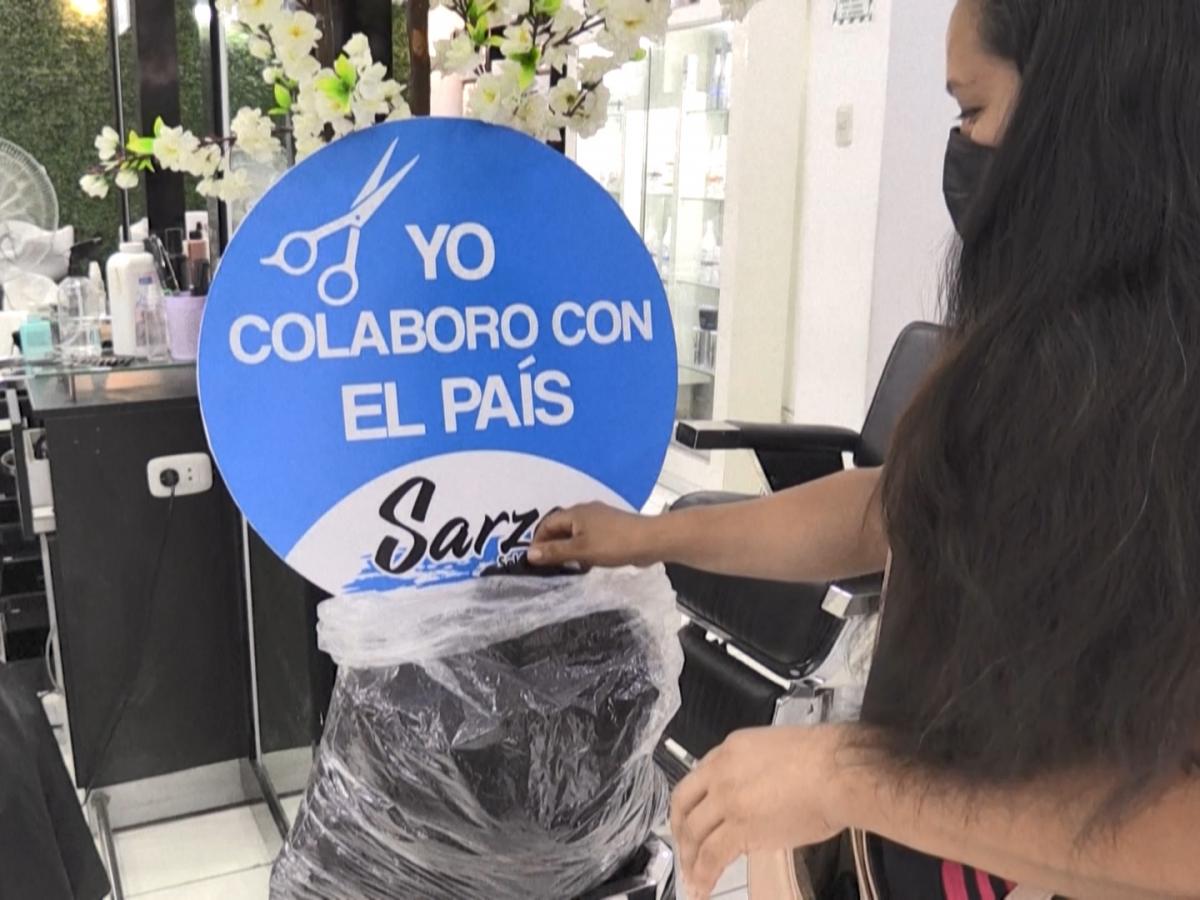 Peruanos donan cabello