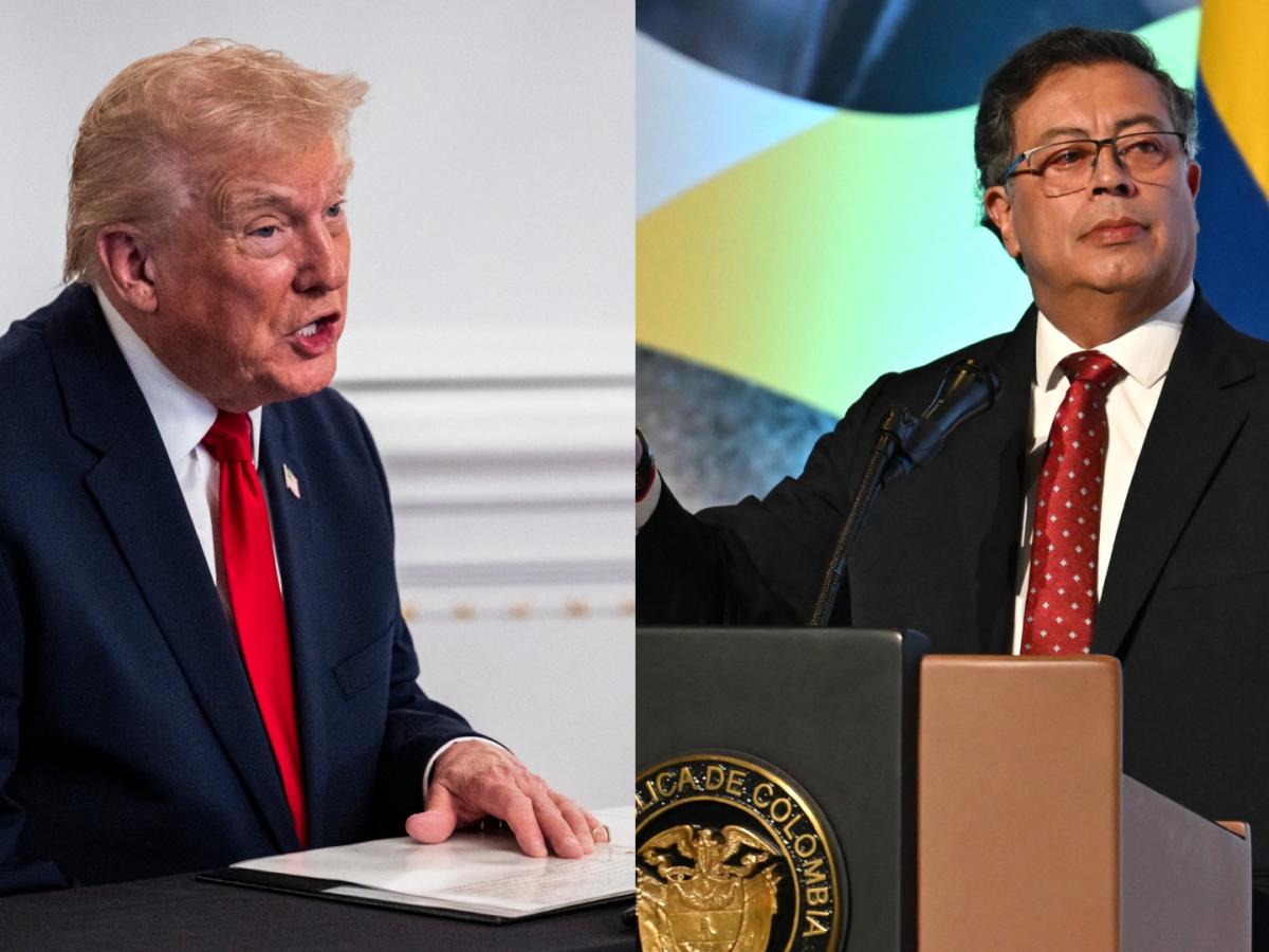 Trump amenaza a Colombia y arremete contra Petro 