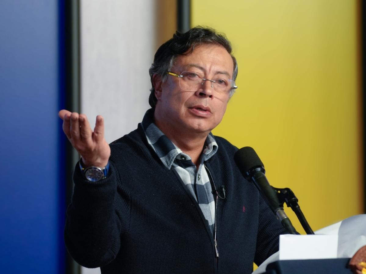 Presidente Petro sobre sustitución de cultivos. / Foto: Presidencia.