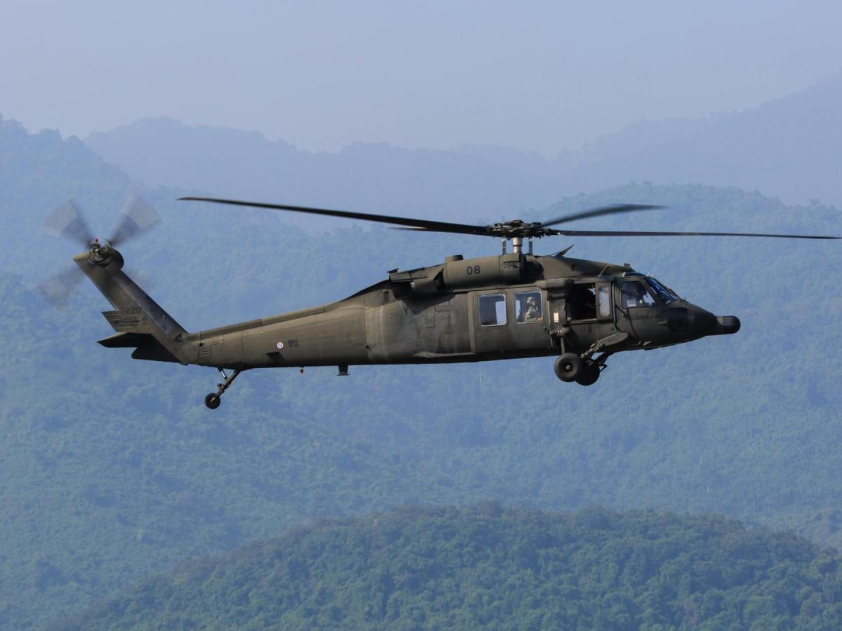 Militar perdió la vida tras el desplome de un helicóptero en Bolívar