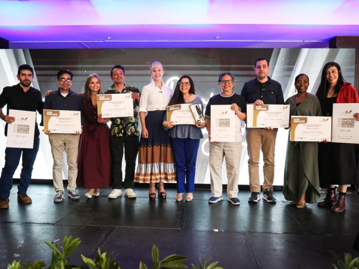 Premio Autores Vallecaucanos 2025 exalta el talento literario del Valle