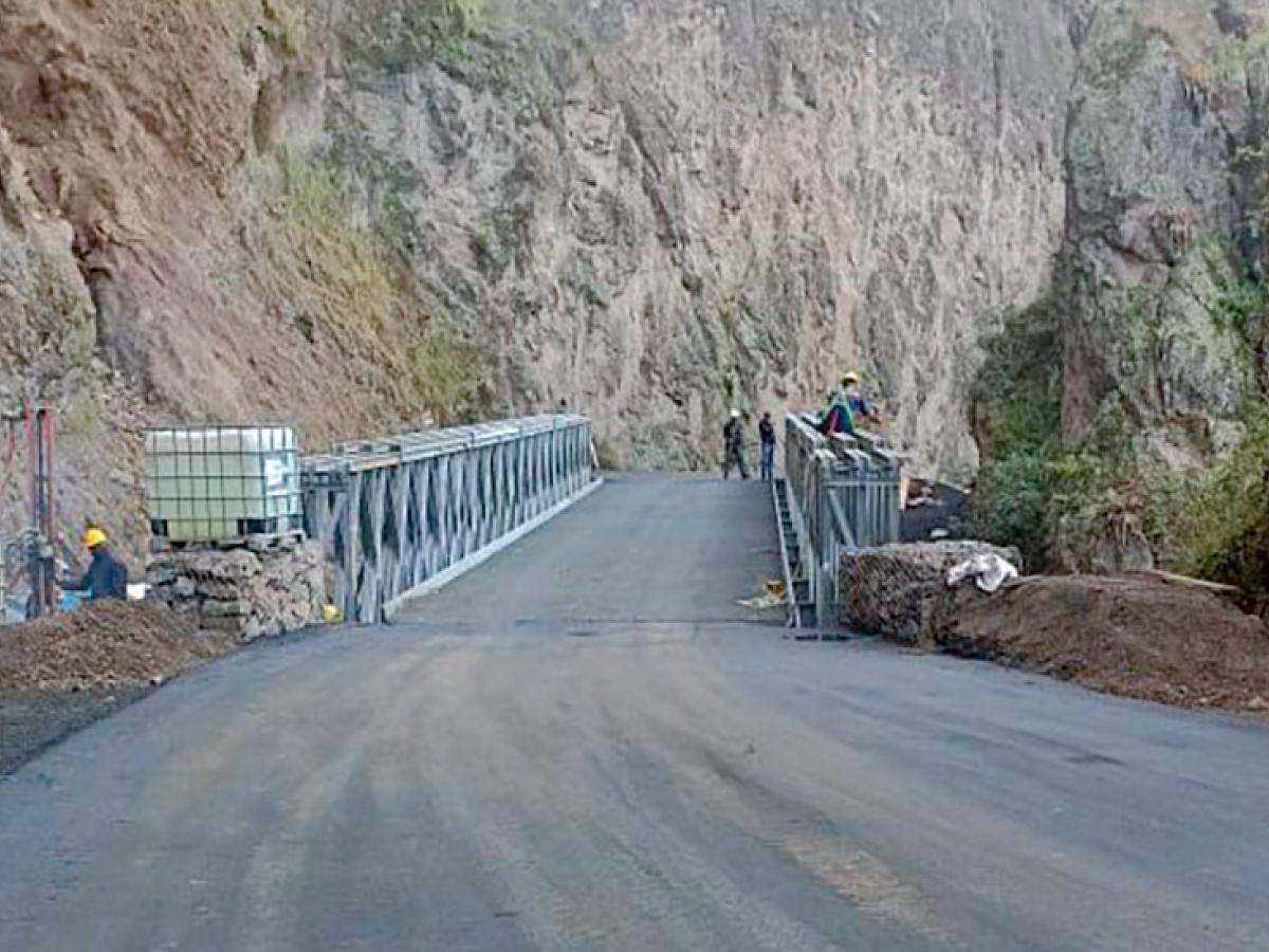 INVIAS anuncia reconstrucción del Puente La Aguada II tras Daño por Alud