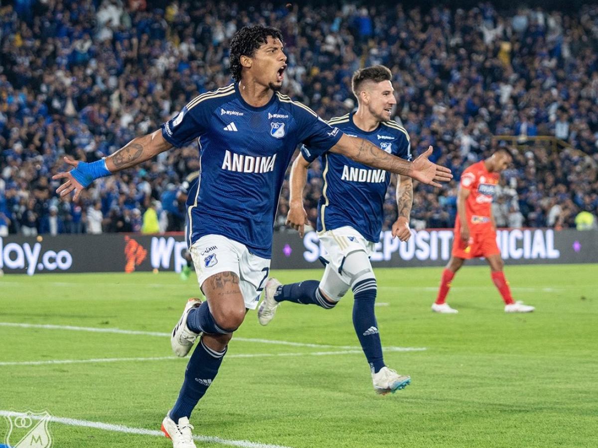 Millonarios le ganó a Pereira en los cuadrangulares