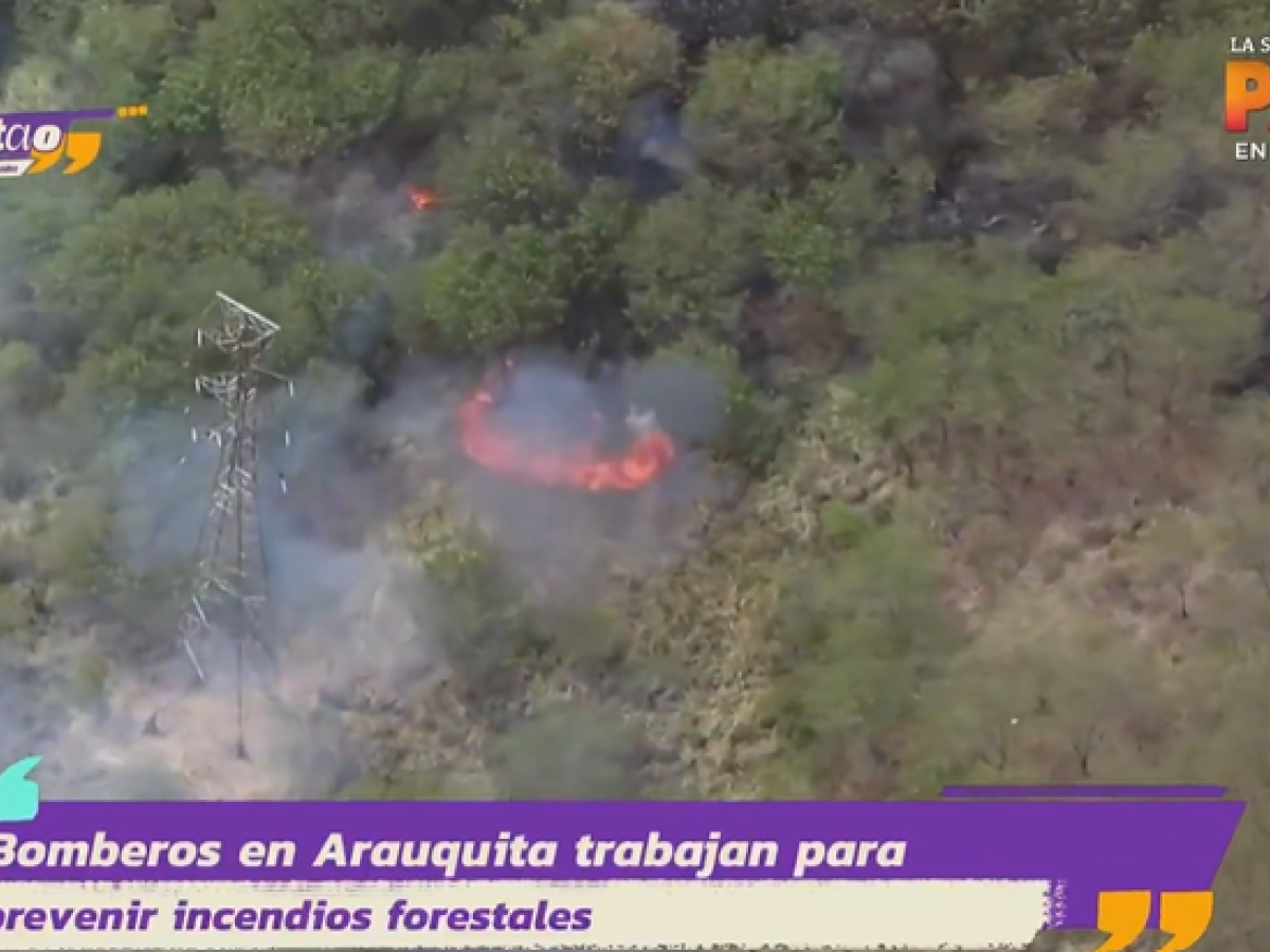 Incendios forestales en Arauquita 