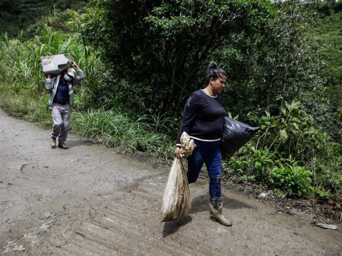 500.000 pesos de subsidio para damnificados por avalancha en Vía al Llano