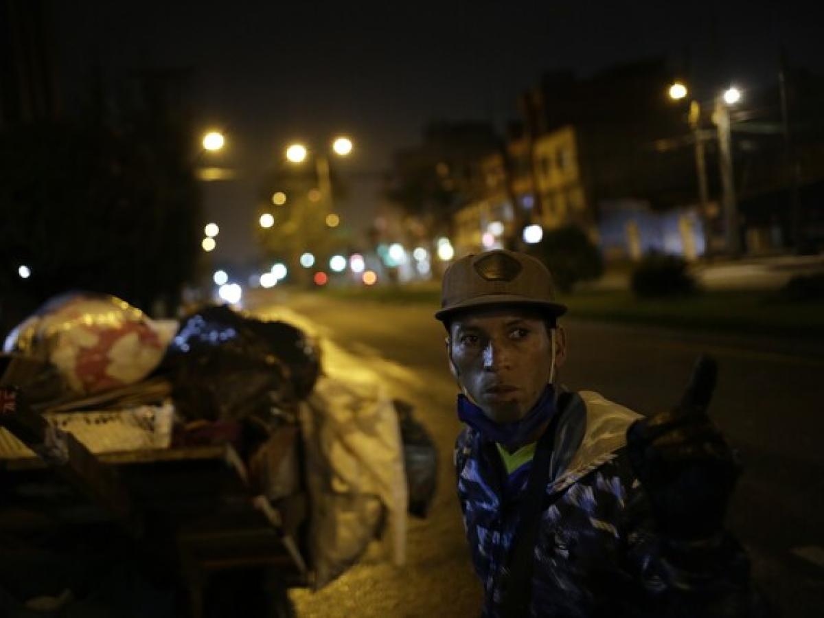 Reciclaje callejero en Colombia 2022